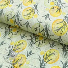Jersey VISCOSE Enjoy The Silence lemon digital print