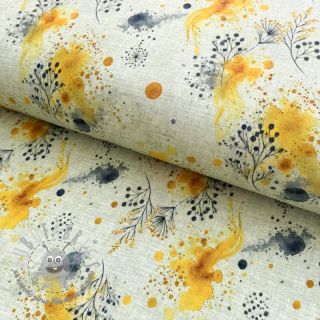Jersey VISCOSE Soothing Fields yellow digital print