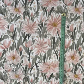 Mussola/Doppia garza Bunches of flowers digital print