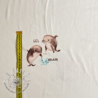 Jersey Baby Mermaid PANEL digital print