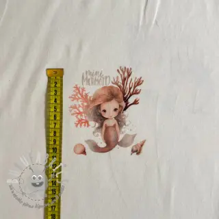 Jersey Baby Mermaid PANEL digital print