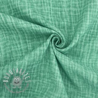 Mussola/Doppia garza Vintage green