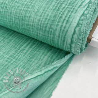 Mussola/Doppia garza Vintage green