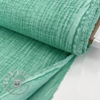 Mussola/Doppia garza Vintage green