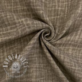 Mussola/Doppia garza Vintage taupe