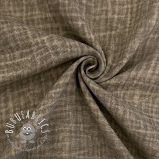 Mussola/Doppia garza Vintage taupe