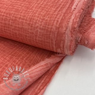 Mussola/Doppia garza Vintage red