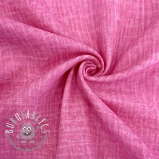 Mussola/Doppia garza Vintage fuchsia