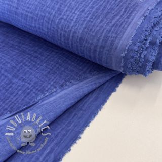 Mussola/Doppia garza Vintage cobalt