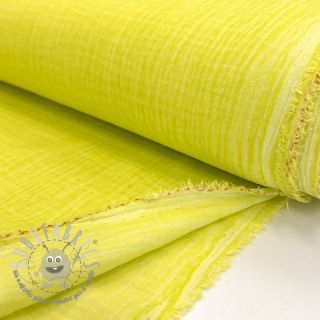 Mussola/Doppia garza Vintage neon yellow