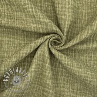Mussola/Doppia garza Vintage khaki