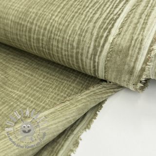 Mussola/Doppia garza Vintage khaki