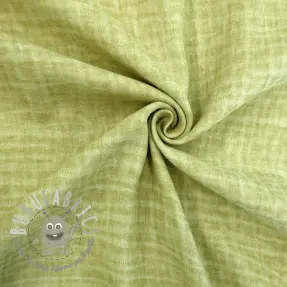 Mussola/Doppia garza Vintage lime