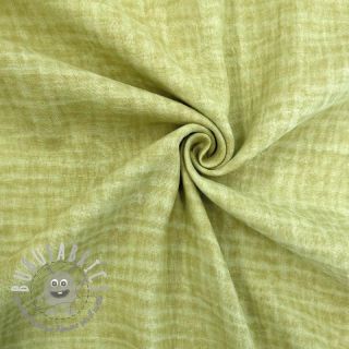 Mussola/Doppia garza Vintage lime