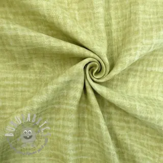 Mussola/Doppia garza Vintage lime