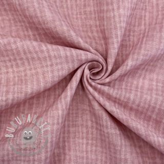Mussola/Doppia garza Vintage old pink