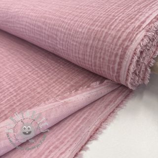 Mussola/Doppia garza Vintage old pink