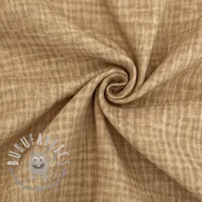 Mussola/Doppia garza Vintage camel