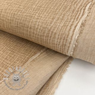 Mussola/Doppia garza Vintage camel