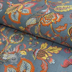Tessuto decorativo jacquard Inaya ciel