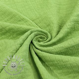 Tessuto di cotone STRETCH Baby green