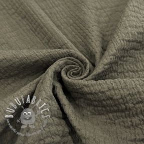 Tessuto di cotone STRETCH Baby taupe