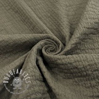 Tessuto di cotone STRETCH Baby taupe
