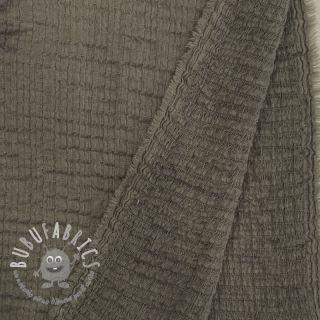 Tessuto di cotone STRETCH Baby taupe