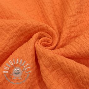 Tessuto di cotone STRETCH Baby orange
