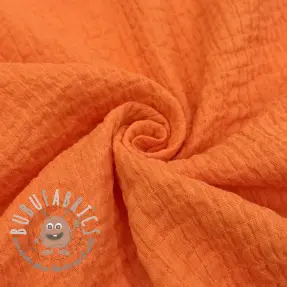 Tessuto di cotone STRETCH Baby orange