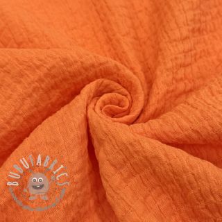 Tessuto di cotone STRETCH Baby orange