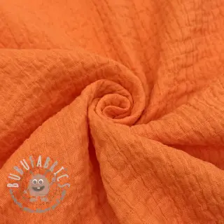 Tessuto di cotone STRETCH Baby orange