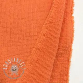 Tessuto di cotone STRETCH Baby orange
