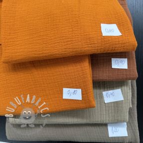 Last pieces package Mussola/Doppia garza ORGANIC 570