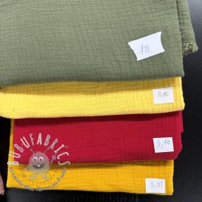 Last pieces package Mussola/Doppia garza ORGANIC 565