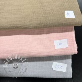 Last pieces package Mussola/Doppia garza ORGANIC 562