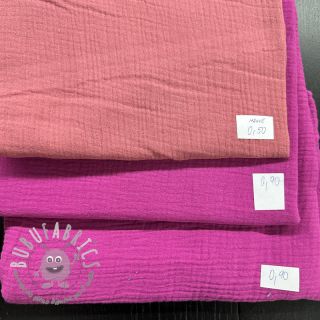Last pieces package Mussola/Doppia garza ORGANIC 560