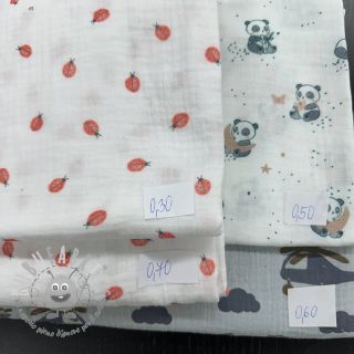 Last pieces package Mussola/Doppia garza 2166