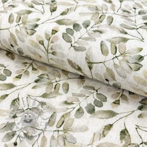 Viscosa con lino Natural Lin Lissy ecru digital print