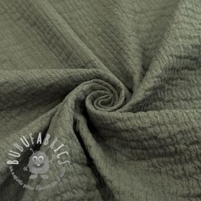 Tessuto di cotone STRETCH Baby khaki