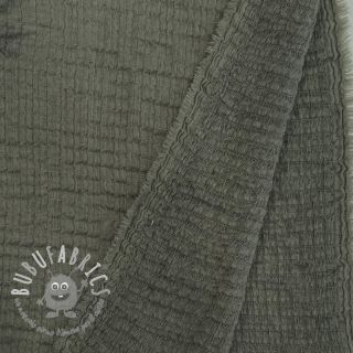 Tessuto di cotone STRETCH Baby khaki