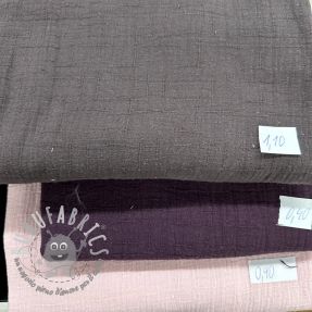 Last pieces package Mussola/Doppia garza BAMBOO 160