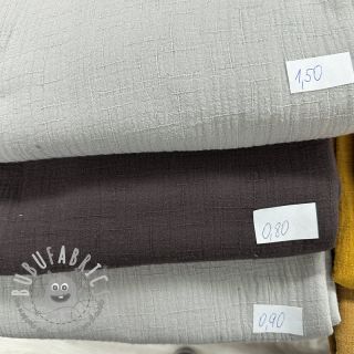 Last pieces package Mussola/Doppia garza BAMBOO 157