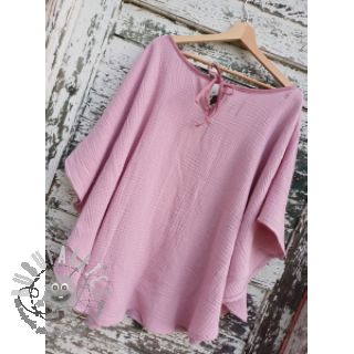Mussola/Doppia garza light lilac ORGANIC