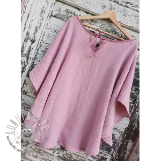 Mussola/Doppia garza light lilac ORGANIC
