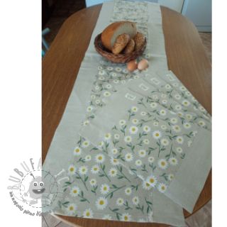 Tessuto decorativo Linenlook Daisy sweet field