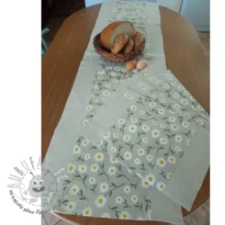 Tessuto decorativo Linenlook Daisy sweet field