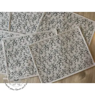 Tessuto decorativo Linenlook Little eucalyptus