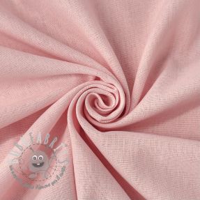 Tessuto di cotone con lino PREMIUM light pink