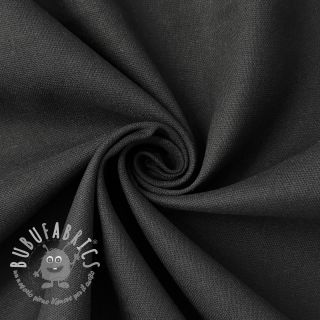 Tessuto di cotone con lino PREMIUM black